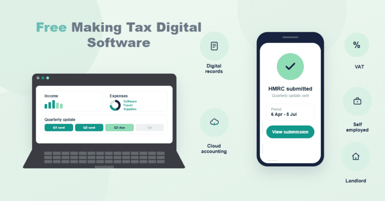 HMRC Free MTD Software: Best Free Options for Making Tax Digital Free MTD software showing quartly returns