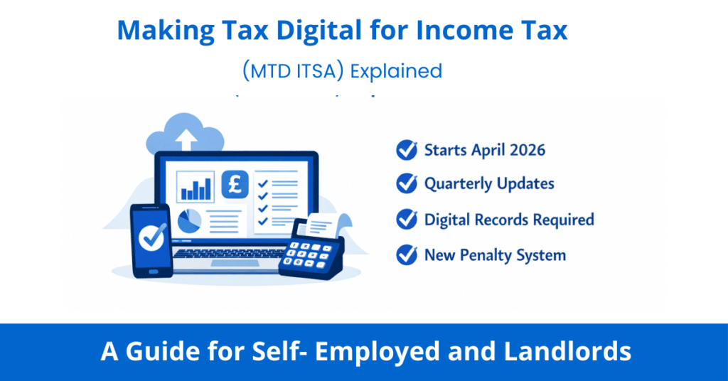 Making Tax Digital for Income tax expalined for self-employed