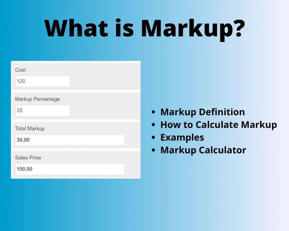 Whats Markup Means Leia Aqui What Does Markup Mean Pricing Fabalabse