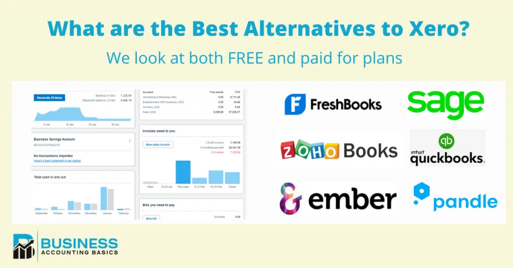 The Best Alternatives To Xero Including FREE And Paid Plans