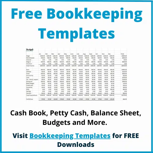 Free bookkeeping templates for Download