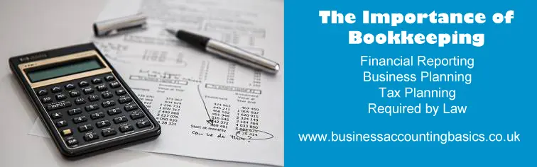 The Importance of bookkeeping for business