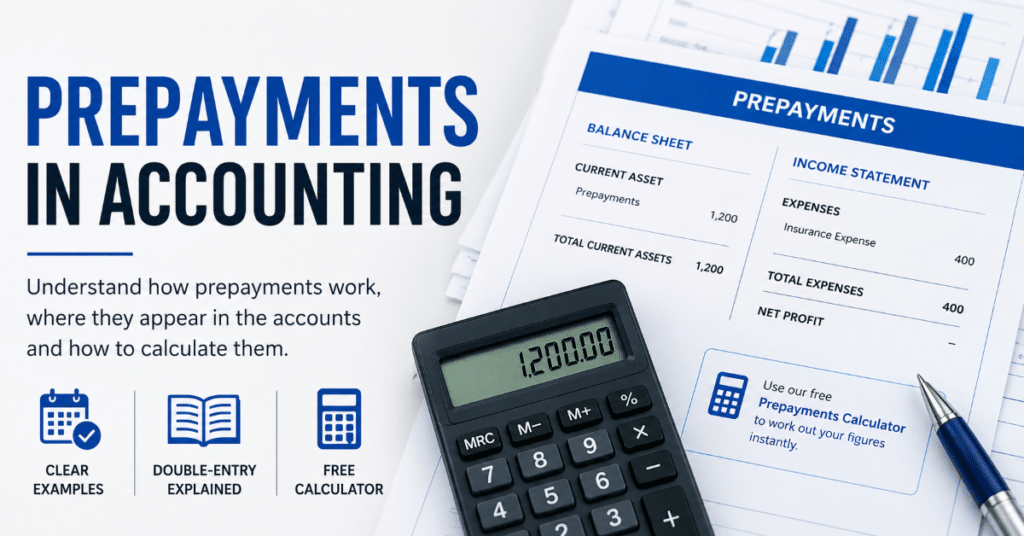 Prepayments in accounting explained