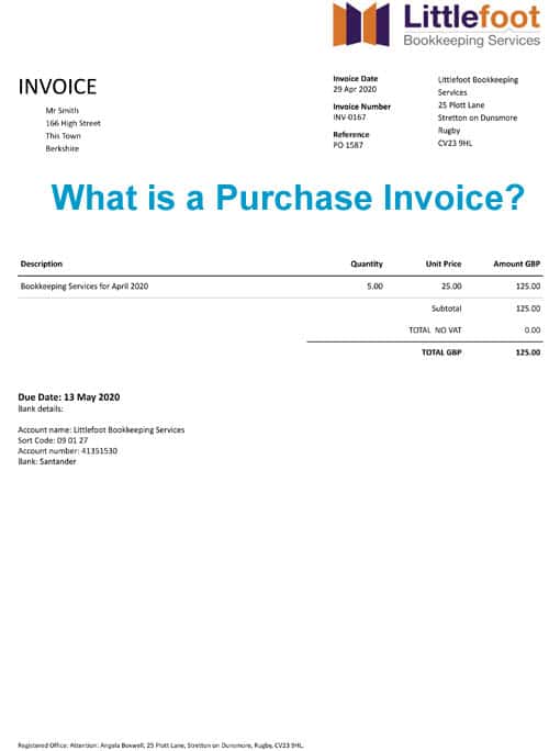 What Is A Purchase Invoice? With Explanation And Examples