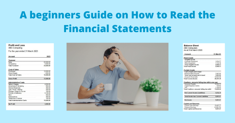 How to Read Financial Statements a Beginners Guide