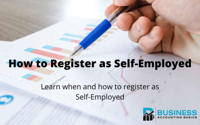 When Do I Need To Register As Self Employed