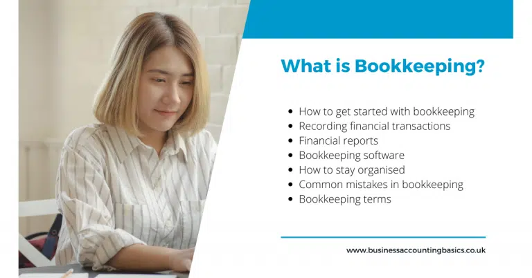 What is bookkeeping?