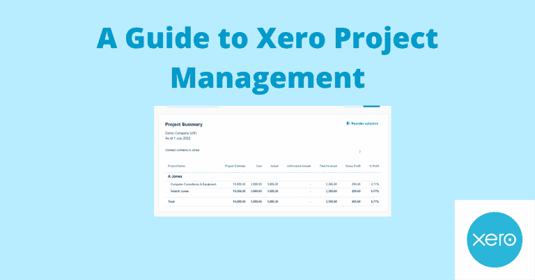 Xero Project Management Software